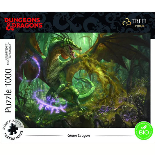 Dungeons & Dragons The Hunt of the Green Dragon Puzzle 1000pc