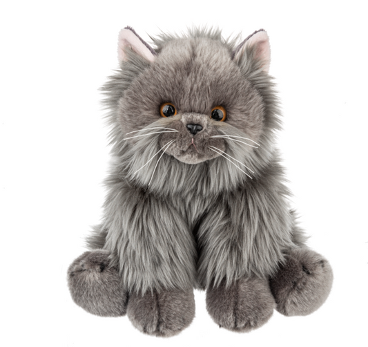 Heritage Collection 12" Grey Persian Cat Plush