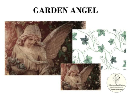 Painting Lady Designs : Garden Angel Decoupage Pack
