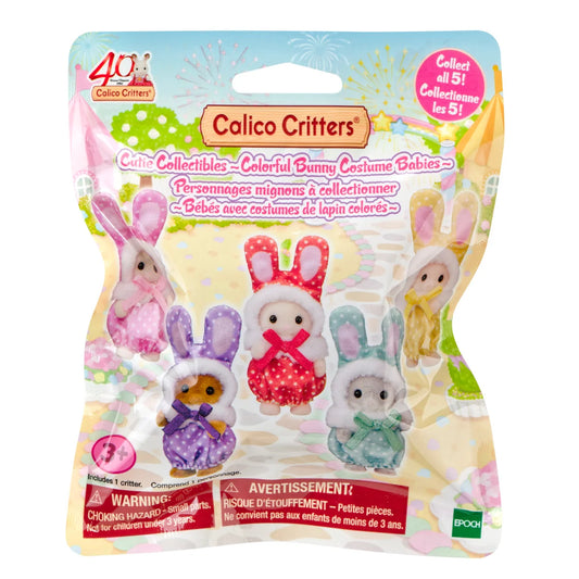Calico Critters - Colorful Bunny Costume Babies Blind Bags