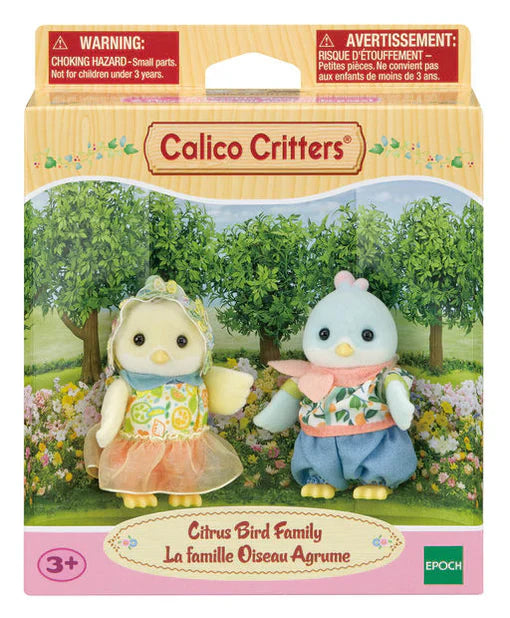 Calico Critters - Citrus Bird Family