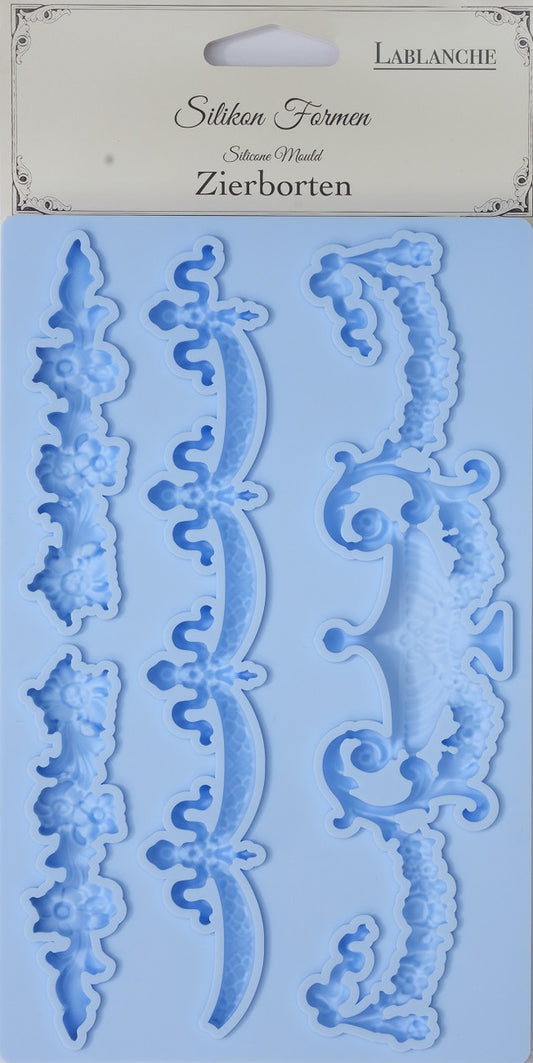 Lablanche Silicon Mould - Decorative Borders