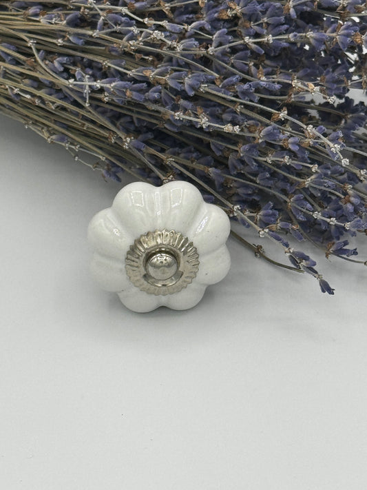 Ceramic Pumpkin Knob