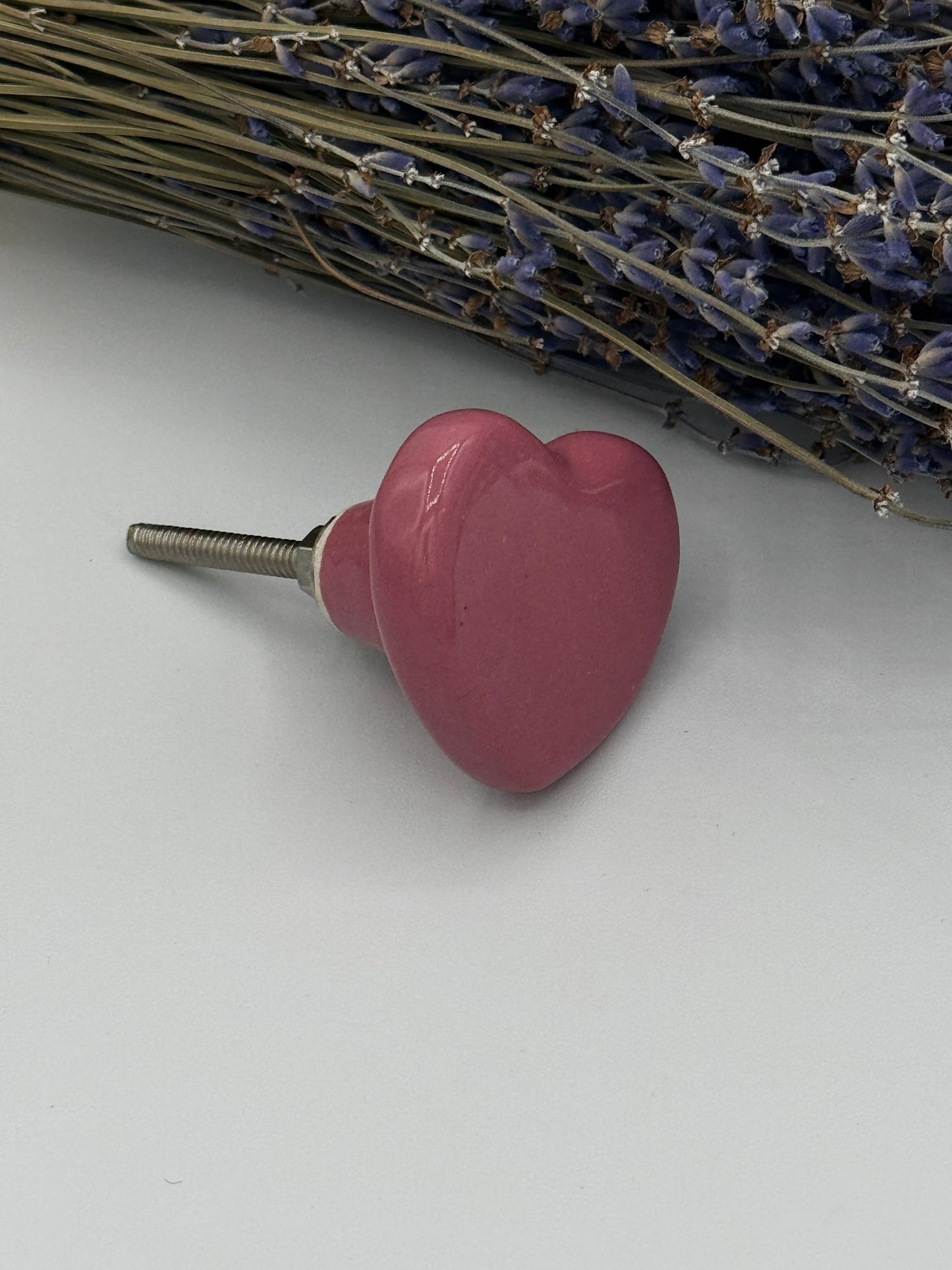 HEARTBEAT KNOB- PINK
