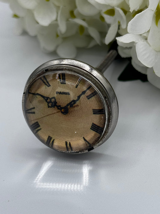 Metal Glass Knob Antiq. Paris