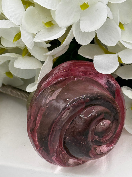 Odette Rose Knob,Pink Gls, L