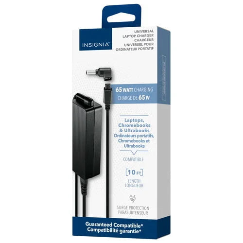 Insignia 65W Universal Laptop Charger