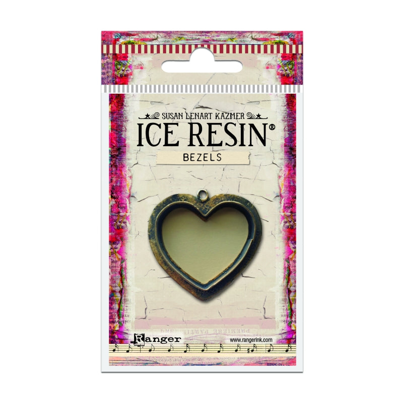 Susan Lenart Kamer ~ Ice Resin Antique: Bronze Heart