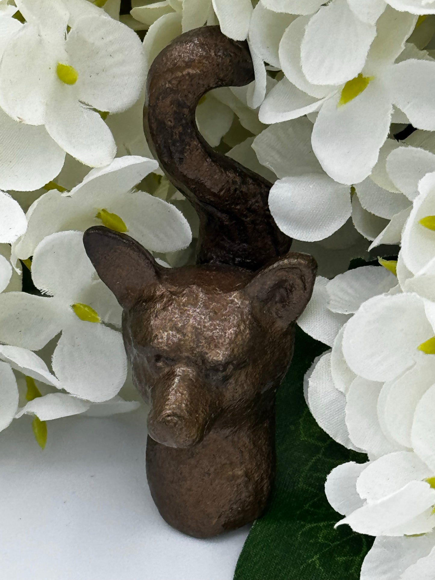 Fox Knob,Ant. Bronze,Cast Iron