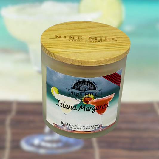 Nine Mile 14 oz Soy Candle Island Margarita