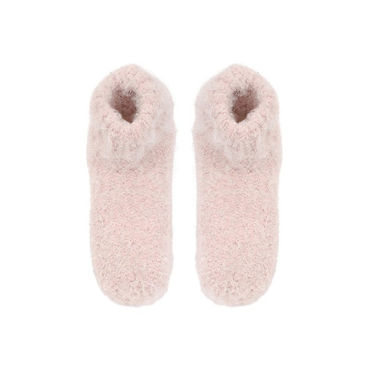 Milly Sherpa Lined Slipper Bootie Pink