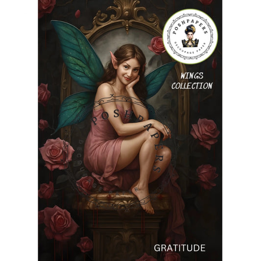 Posh Papers - Gratitude Fairy A4