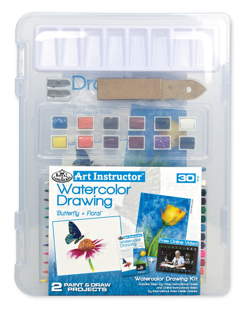 Art Instructor Watercolor Drawing