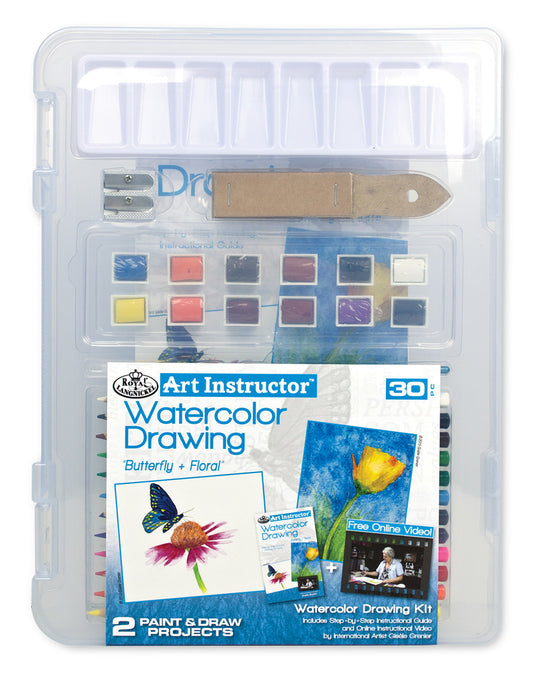 Art Instructor Watercolor Drawing