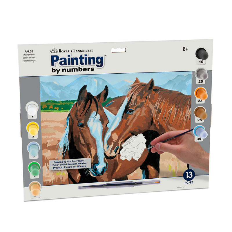 Royal & Langnickel : Adult Painting by Number Large - Making Friends