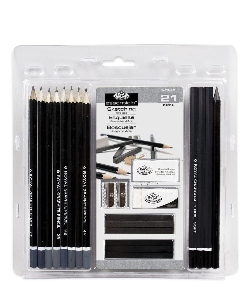 Royal & Langnickel - Essentials Clamshell Artist Set 21pc