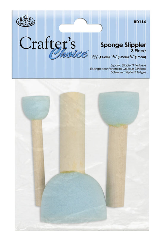 Royal Langnickel Sponge Stippler 3 pack