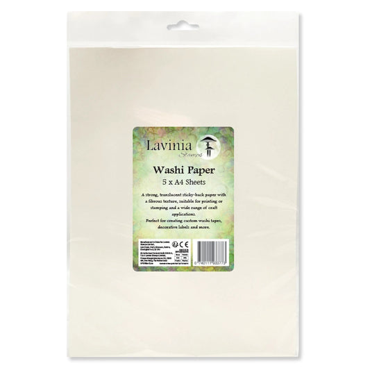 Lavinia Stamps - Washi Paper 5 x A4 Sheets