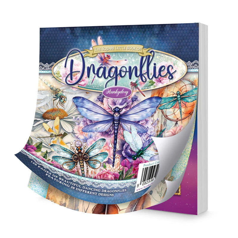 hunkrydory Crafts - The Square Little Book Of Dragonflies