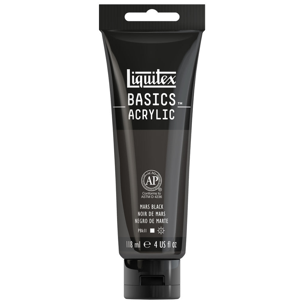 Liquitex Basics Acrylic Mars Black 118 mL