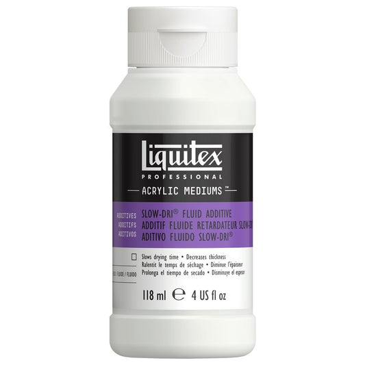 Liquitex Professional Acrylic Mediums Slo Dry Fluid Additive 118mL/4 us fl oz