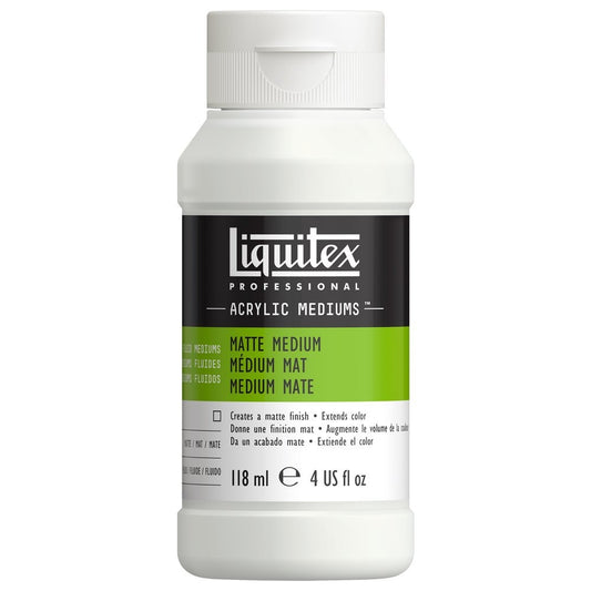 Liquitex Professional Acrylic  Matte Medium, 118 mL/4 oz