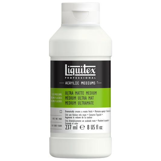 Liquitex Professional Acrylic Mediums Ultra Matte 237mL/ 8 fl oz