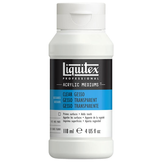 Liquitex Acrylic Mediums Professional Clear Gesso 118mL/4 fl oz