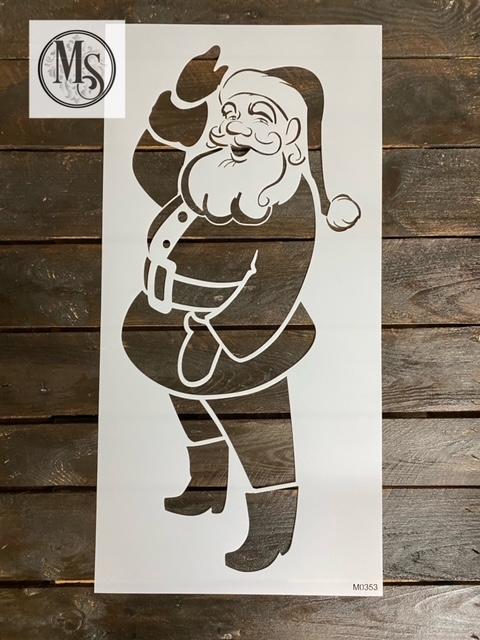 Muddaritavile Santa Stencil