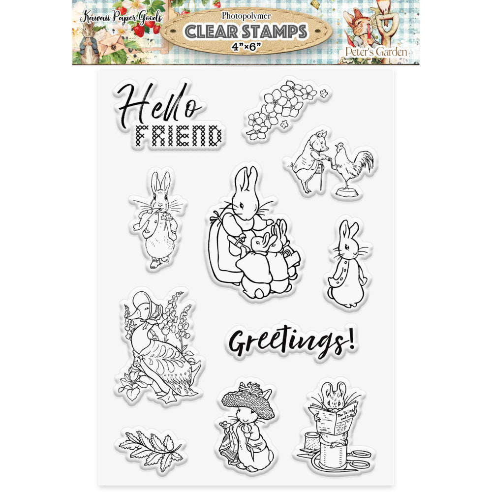 Kawaii Paper Goods : Peter's Garden Collection