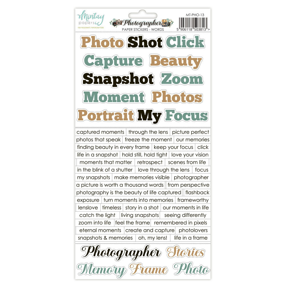 Minty Paper : Photographer Collection