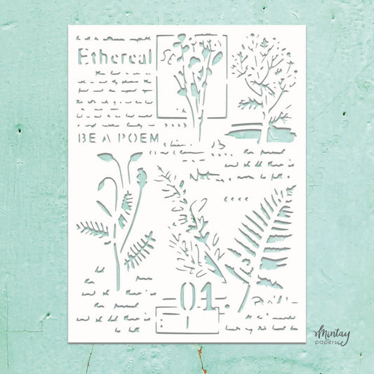 Mintay : Kreativa Stencil Mixed 8