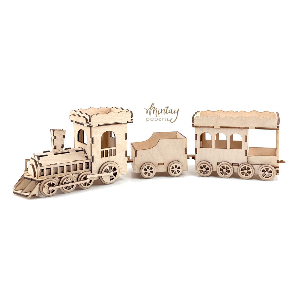 Mintay Woodies - Wooden Train