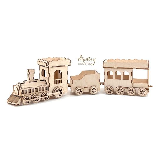 Mintay Woodies - Wooden Train