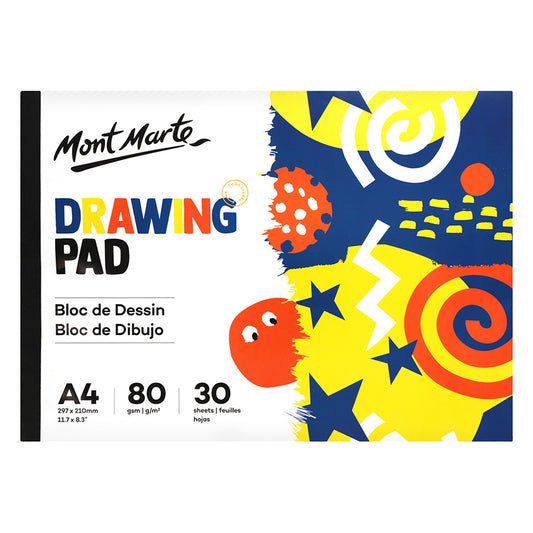 MONT MARTE Drawing Pad A4 - 30 Sheets