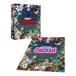1000 PC Puzzle: Robot Chicken: It Was Only A Dream