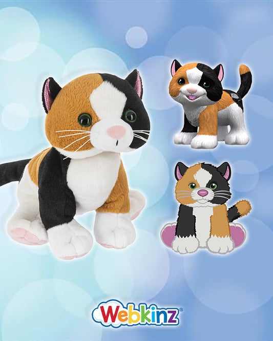 Webkinz Marble Cat 8.5"