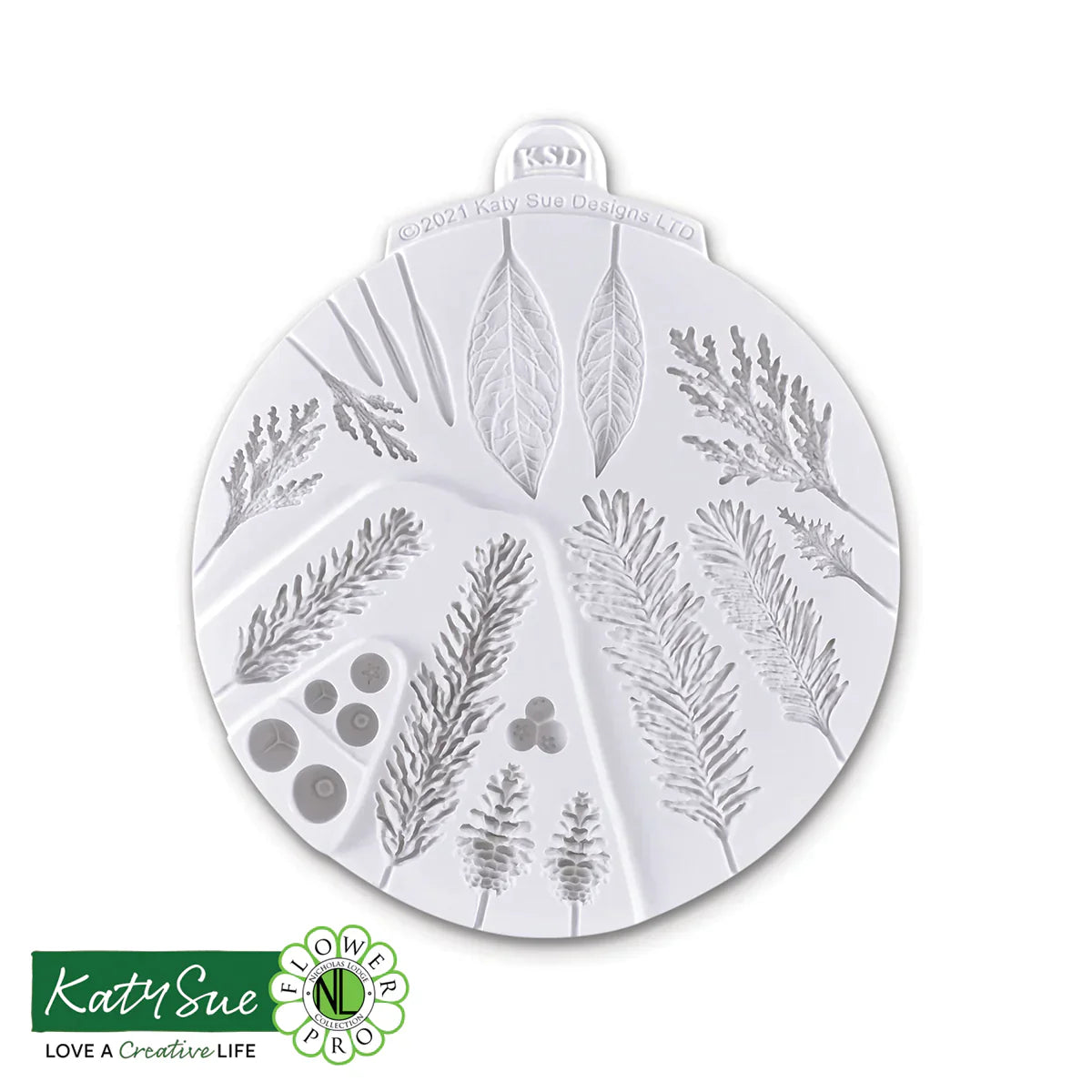 Katy Sue - Winter Foliage Silicon Mould