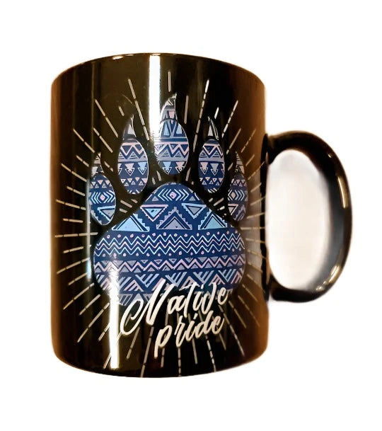 Native Pride Wolf Paw Mug