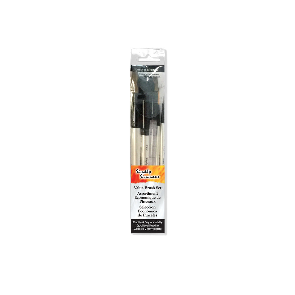 Daler Rowney - Value Brush Set Watercolor 5 Piece