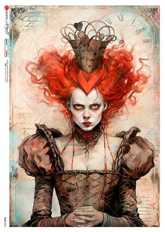 Paper Designs The Queen of Hearts A4