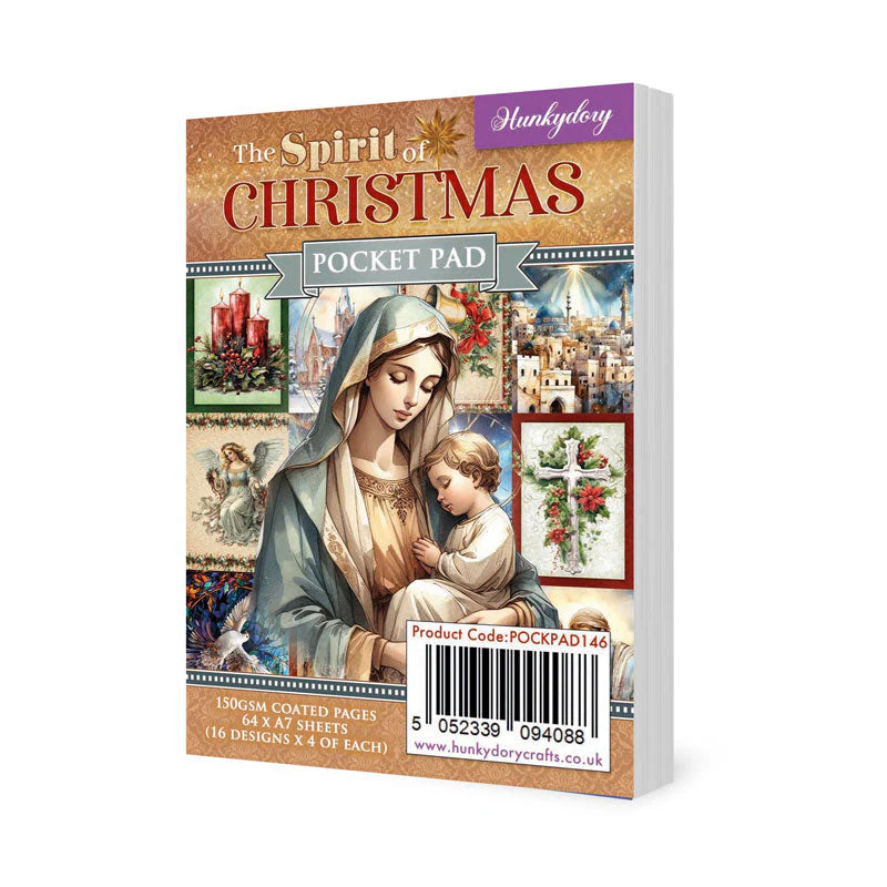 Hunkydory Craft - The Spirit of Christmas Pocket Pad A7