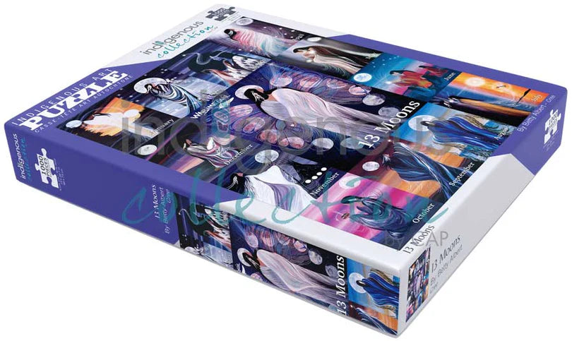 Indigenous Puzzle 13 Moons 1000 Pieces