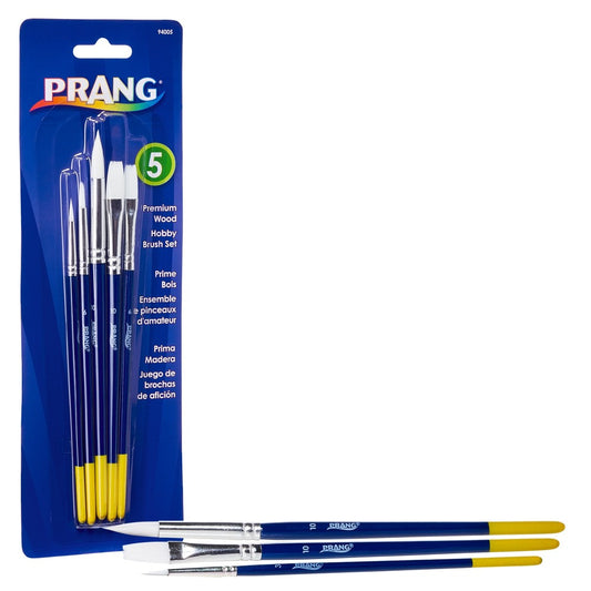 Prang Hobby Brush Set (5 Brushes)