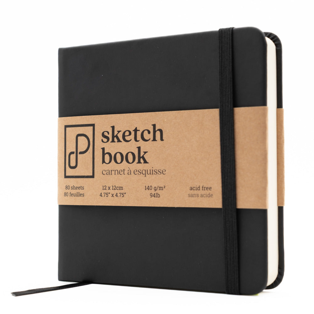 Prism Studio - Sketchbook Tuxedo Black 4.75x4.75"