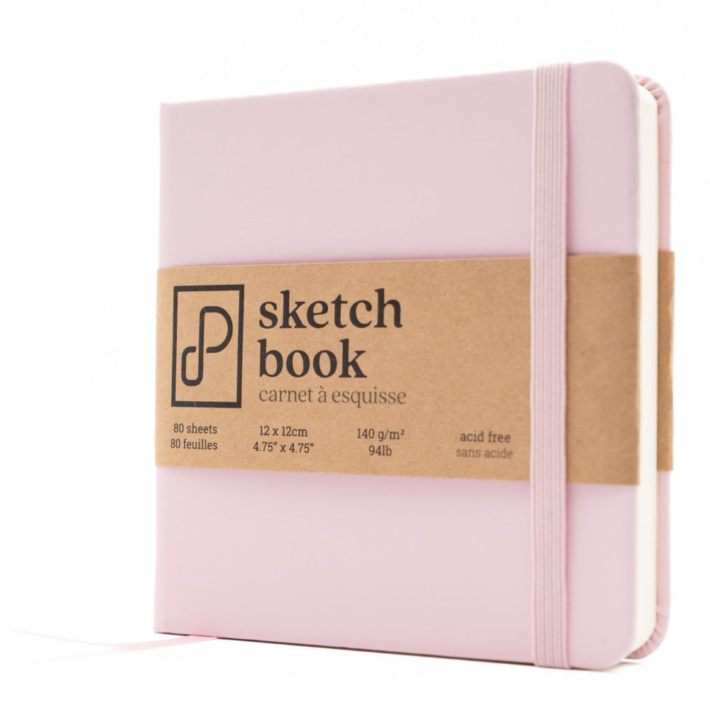 Prism Studio - Sketch Book Shell Pink 12x12cm