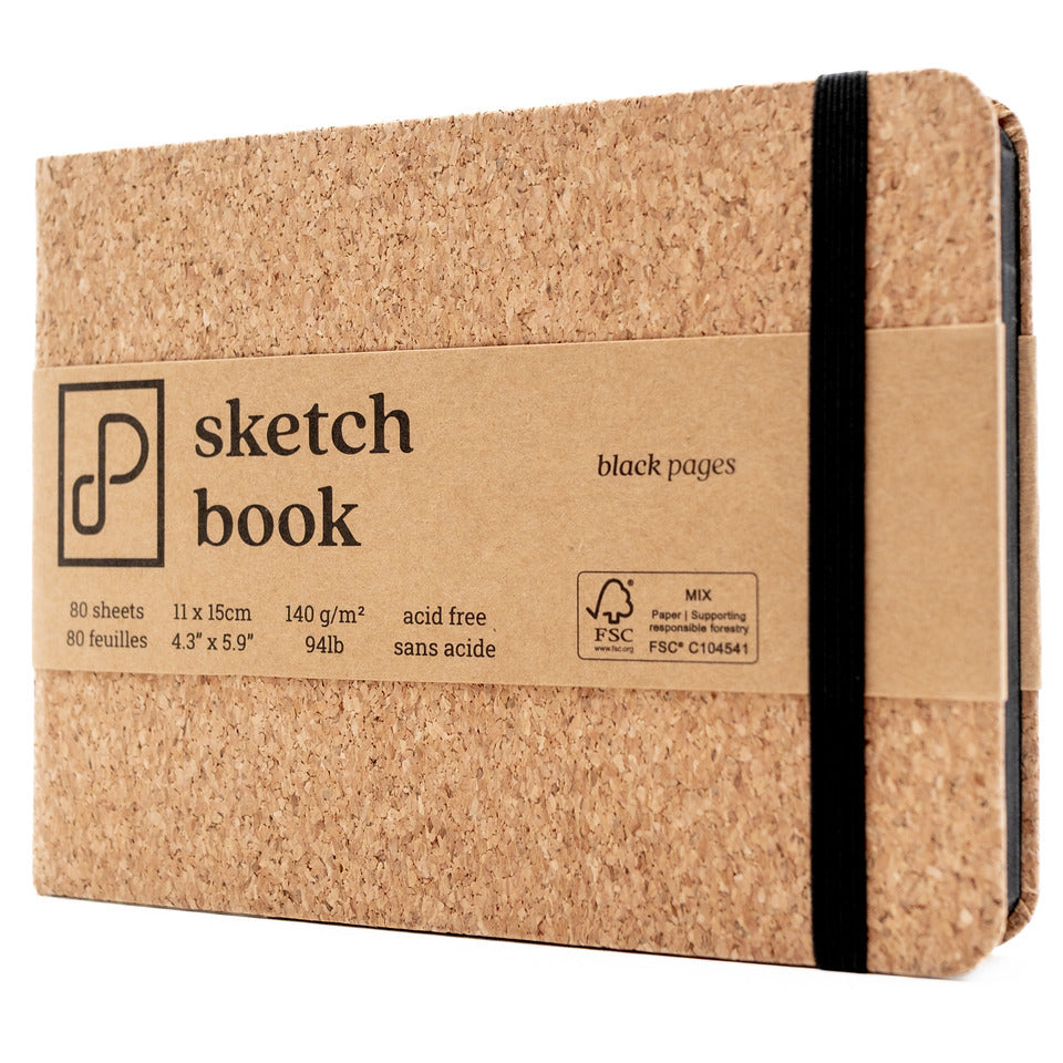 Prism Studios - Sketch Book Black Pages 11x15 cm