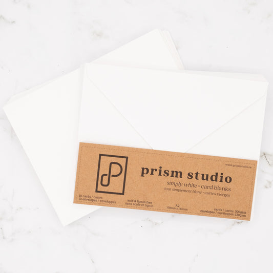 Prism Studios - Card Blanks & Envelopes A2