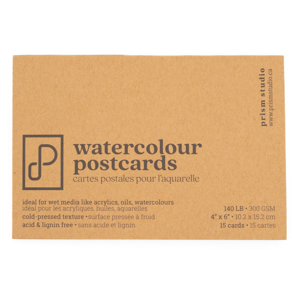 Prism Studio 4"x6" Watercolour Postcards