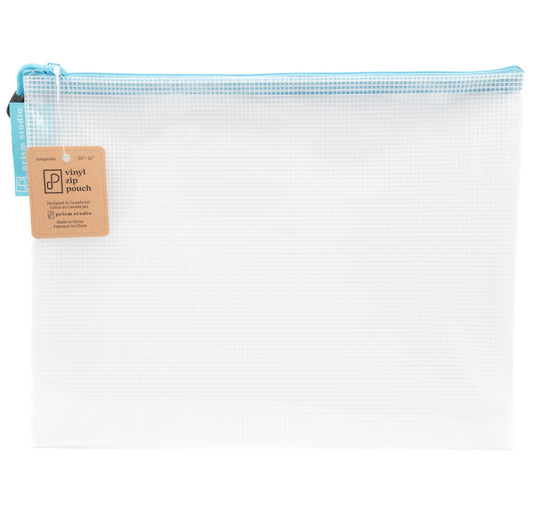 Prism Studio - Vinyl Zip Pouch 10x13" Turquoise